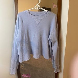 brandy long sleeve crop top